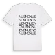 Nueno ordlek t-shirt
