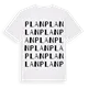 Plan ordlek t-shirt