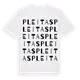 Pleitas ordlek t-shirt