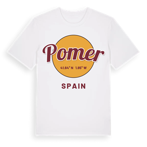 Pomer cirkel t-shirt – ekologisk bomull t-shirt från Pinshirt