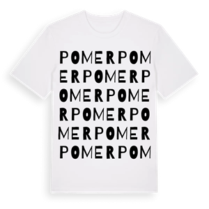Pomer ordlek t-shirt – ekologisk bomull t-shirt från Pinshirt