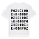 Pozuelo de Aragón ordlek t-shirt