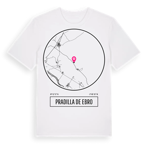 Pradilla de Ebro t-shirt – ekologisk bomull t-shirt från Pinshirt