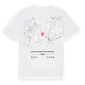 Puente de Montañana / Pont de Montanyana karta t-shirt