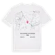 Puente de Montañana / Pont de Montanyana karta t-shirt