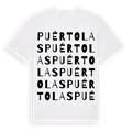 Puértolas ordlek t-shirt