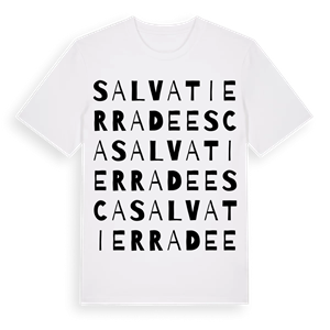 Salvatierra de Esca ordlek t-shirt – ekologisk bomull t-shirt från Pinshirt