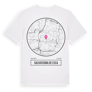 Salvatierra de Esca t-shirt – ekologisk bomull t-shirt från Pinshirt