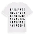 San Martín de la Virgen de Moncayo ordlek t-shirt