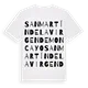 San Martín de la Virgen de Moncayo ordlek t-shirt