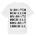 San Mateo de Gállego ordlek t-shirt