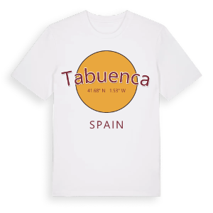 Tabuenca cirkel t-shirt – ekologisk bomull t-shirt från Pinshirt