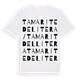 Tamarite de Litera / Tamarit de Llitera ordlek t-shirt