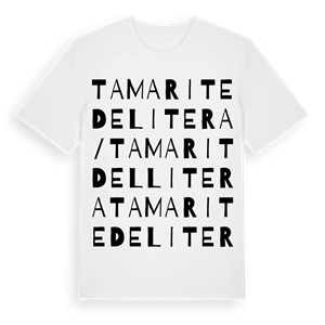 Tamarite de Litera / Tamarit de Llitera ordlek t-shirt – ekologisk bomull t-shirt från Pinshirt
