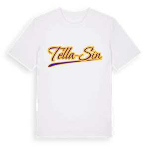 Tella-Sin baseball t-shirt – ekologisk bomull t-shirt från Pinshirt