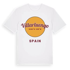 Villarluengo cirkel t-shirt – ekologisk bomull t-shirt från Pinshirt