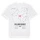 Villarluengo karta t-shirt