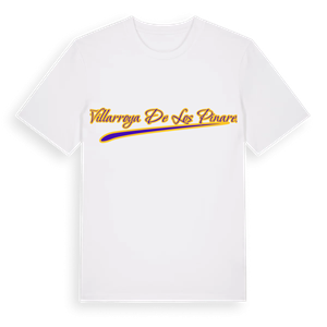 Villarroya de los Pinares baseball t-shirt – ekologisk bomull t-shirt från Pinshirt