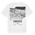 Zaragoza karta t-shirt