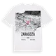 Zaragoza karta t-shirt