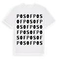 Posof ordlek t-shirt