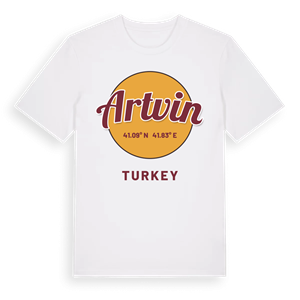 Artvin cirkel t-shirt – ekologisk bomull t-shirt från Pinshirt