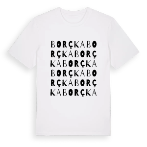 Borçka ordlek t-shirt – ekologisk bomull t-shirt från Pinshirt