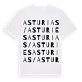 Asturias / Asturies ordlek t-shirt