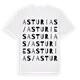 Asturias / Asturies ordlek t-shirt
