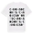Cangas de Onís / Cangues d'Onís ordlek t-shirt