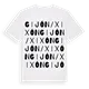 Gijón / Xixón ordlek t-shirt