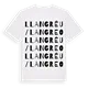 Llangréu / Langreo ordlek t-shirt