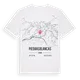 Piedrasblancas karta t-shirt