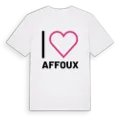 Jag älskar Affoux t-shirt stort tryck