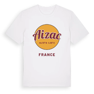 Aizac cirkel t-shirt – ekologisk bomull t-shirt från Pinshirt