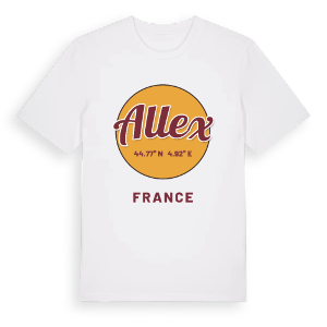 Allex cirkel t-shirt – ekologisk bomull t-shirt från Pinshirt