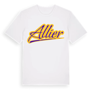 Allier baseball t-shirt – ekologisk bomull t-shirt från Pinshirt