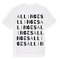 Allinges ordlek t-shirt