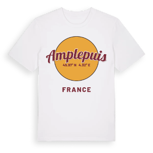 Amplepuis cirkel t-shirt – ekologisk bomull t-shirt från Pinshirt