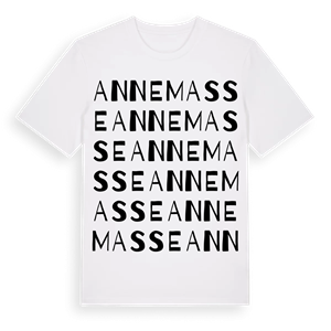 Annemasse ordlek t-shirt – ekologisk bomull t-shirt från Pinshirt