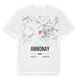 Annonay karta t-shirt