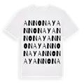Annonay ordlek t-shirt