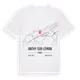 Anthy-sur-Léman karta t-shirt