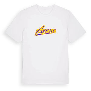 Aranc baseball t-shirt – ekologisk bomull t-shirt från Pinshirt