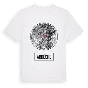 Ardèche t-shirt – ekologisk bomull t-shirt från Pinshirt