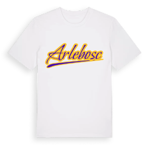 Arlebosc baseball t-shirt – ekologisk bomull t-shirt från Pinshirt