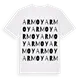 Armoy ordlek t-shirt