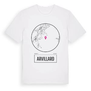 Arvillard t-shirt – ekologisk bomull t-shirt från Pinshirt