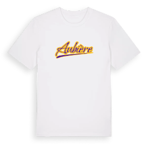 Aubière baseball t-shirt – ekologisk bomull t-shirt från Pinshirt