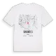 Bagnols karta t-shirt